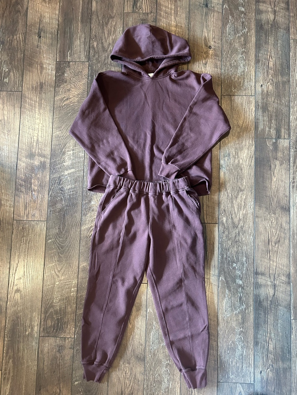 Abercrombie & Fitch Brown Sweat Set